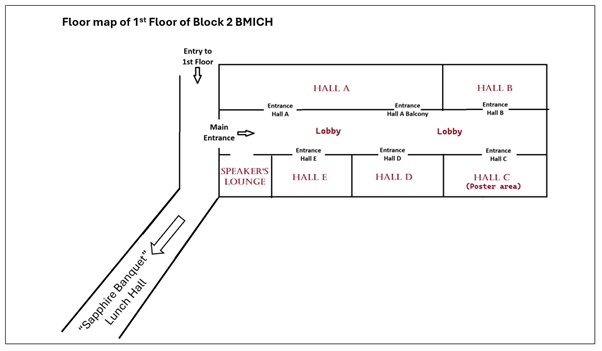 Conference Venue Layout Map